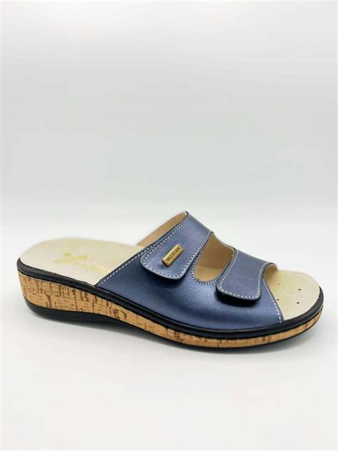 Susimoda 1872S10 ciabatte velcro sott. estraibile.